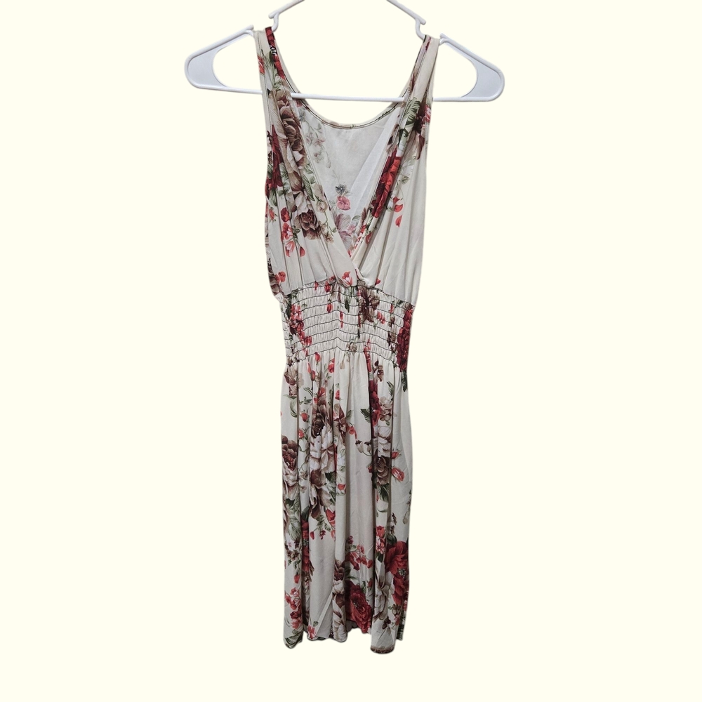 Floral Sleeveless Maxi Dress